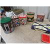 Image 4 : Various Store Product Tins - some Older- Most Not