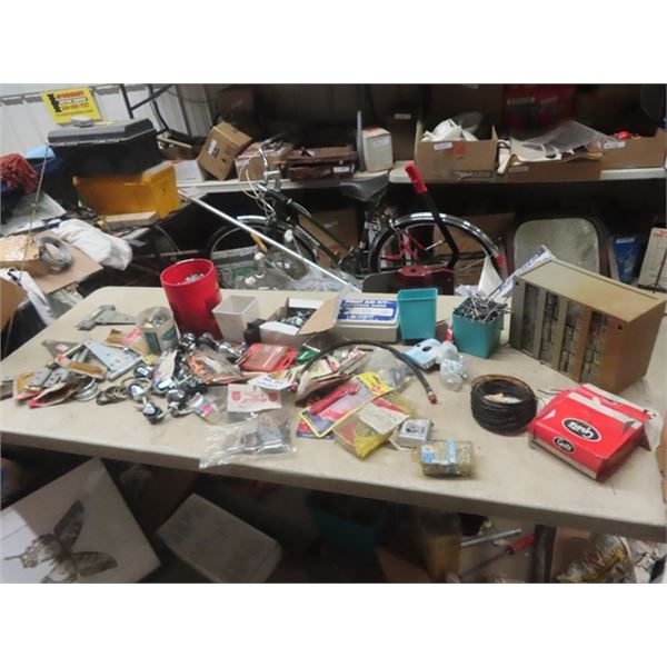 Hardware; Hinges, Castors, Nails, Screws plus more