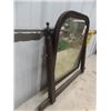 Image 2 : Swing Mirror with Wooden Frame 21" x 23"
