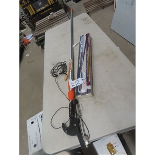 Gutter Flusher Wand & Extendable Branch Cutter