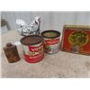 Image 2 : Household Product Tins; Cigarette, Peanut Butter plus more