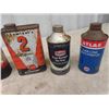 Image 2 : 8 Oil Tins; Whiz, Texaco, Castrol, Atlas plus more