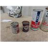 Image 4 : 8 Oil Tins; Whiz, Texaco, Castrol, Atlas plus more