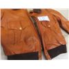 Image 3 : William Barry Sz 44 Leather Bomber Jacket