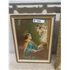 Image 2 : 2 Antique Religious Prints; 1) 19" x 27" , 1) 18" x 13.5"