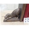 Image 3 : Duck Unlimited Puppy Bookends with (2) 1930s National Geographic Books
