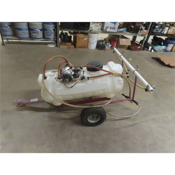 Trailer Style 15 Gal Yard Sprayer Boom + Wand