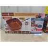 Image 2 : New Copper Chef 9 1/2" Deep Dish Square Pan, New Gotham Steel 9 1/2" Deep Square Pan