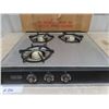 Image 2 : Coleman Model 2221 RV Gas Range Top Section Brushed Chrome - New in Box