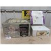 Image 1 : All New Items; 52" Huntington 3 Ceiling Fan, Globe 13" Flush Mount Light, Sable 13" Ceiling Fixture