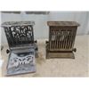 Image 3 : Lot of 4 Old Fold Down Toasters