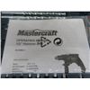 Image 5 : Mastercraft 1/2" Hammer Drill + Bits in Case & Mastercraft 8a Reciprocating Saw in Case