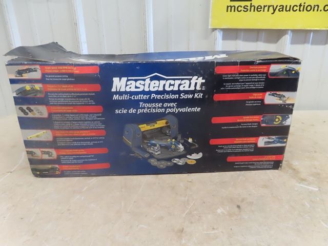 Mastercraft Multi Cutter Precision Saw Kit 4 Amp 20 Pc Kit - New in Box