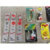 Image 2 : 20 Pc Fishing Accessories ; Tackle Tote, Snelled Hooks, Jigs plus more