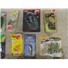 Image 4 : 20 Pc Fishing Accessories ; Tackle Tote, Snelled Hooks, Jigs plus more