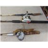 Image 2 : 5 Fishing Rods - 2 With Reels