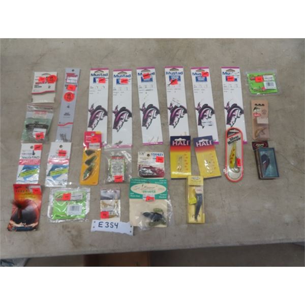 25 pc Fishing Accessories; Hooks, Lures plus more