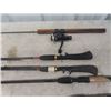 Image 2 : 7 Fishing Rods - 1 with Reel