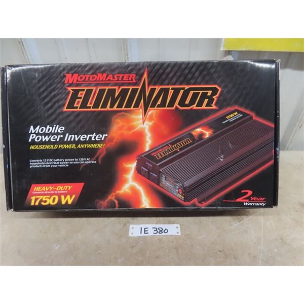 Motomaster Eliminator 1750 W Heavy Duty Mobile Power Inverter