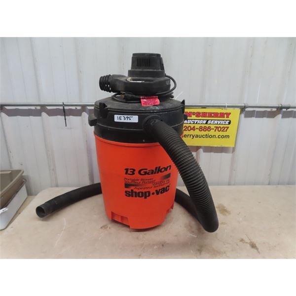 13 Gal Shop Vac , Portable Plower with Hose - NO Wheels