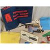 Image 2 : Paint Brushes, Misc. Tape, Scrapers, Respirator, Paint Mixers, Aprons, Small Tarp plus more - most n