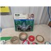 Image 6 : Paint Brushes, Misc. Tape, Scrapers, Respirator, Paint Mixers, Aprons, Small Tarp plus more - most n