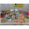 Image 1 : 2 Inline Duct Fans, Misc. Screws, Super Klip Hangers, Band Saw Blades, 71/4" Framing Blades, 7" Diam