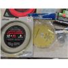 Image 3 : 2 Inline Duct Fans, Misc. Screws, Super Klip Hangers, Band Saw Blades, 71/4" Framing Blades, 7" Diam