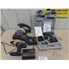 Image 1 : Ryobi 14.4V Tools; Drill, Saw, Charger, 18V Reciprocating Saw