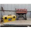 Image 1 : Workmate Bench 10" x 12" x 25"  & Tool Box
