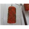 Image 2 : Pole Lamp with 2 Spaghetti Swag Shades 87" Tall