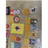 Image 4 : 27 Vintage Canada/USA Travel tourist Sew On Patches - New in Packages