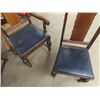Image 9 : 8pc Dining Room Set ; Table 38" x 56"  with 2 Leaves - Fully Extended 86" x 38" , China Cabinet 17" 