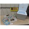 Image 1 : Koolatron Cooler & 7 Plastic Fish Bait Organizers