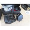 Image 4 : Cannon ES3 8mm Camcorder , Sony AF Camcorder with Extra Lenses, Targus Tripod in Box - Both Cameras 