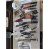 Image 1 : Huge Lot of Knives 25 +  some new in Plastic, 20 pc Debbie Travis Flatware Set