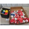 Image 1 : 30 New Baseballs - Rawlings plus others , Bocce Ball Set