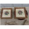 Image 4 : 4 Pairs of Petti Point Pictures, Extra Frame & 2 Doilies