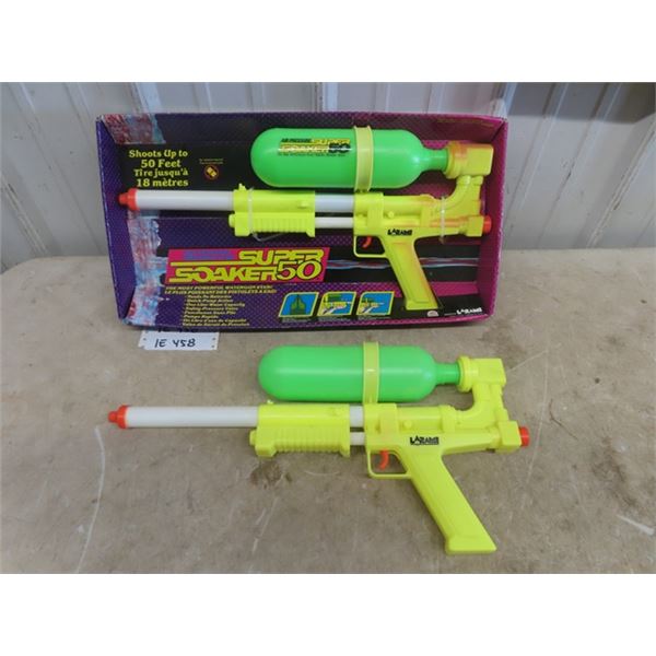 Larami Super Soaker 50 in Box & 1 Loose