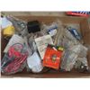 Image 5 : Misc. Lot ; Bathroom Taps, Water Filter, Wrench, Rope Light, Drawer Pulls plus more