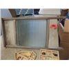 Image 5 : Shoe Mandrel, Wicker Dog Bed, Wash Board, Stained Glass, Shells