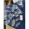 Image 1 : 16 pcs of Crystal + Cut Glass; Glasses, Candy Dishes, Candle Holders