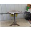 Image 1 : Cafe Table with Cast Base 24" Wide 29" Tall