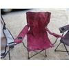 Image 3 : 4 Folding Lawn Chairs- All have Cup Holders- Needs Cleaning