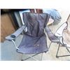 Image 5 : 4 Folding Lawn Chairs- All have Cup Holders- Needs Cleaning