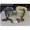 Image 1 : (2) 20' Logging Chains - both have 2 Hooks