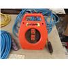 Image 4 : Lot of Extension Cords - Several Heavy Duty, Noma Cord Caddy, Interior Car Warmer