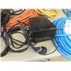 Image 6 : Lot of Extension Cords - Several Heavy Duty, Noma Cord Caddy, Interior Car Warmer