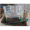 Image 3 : 20 Manitoba License Plates , 16" Porcelain Barn Light Shade