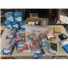 Image 1 : 5 Sylvania Flood Lights, Misc. Breakers, Weatherproof Security Lights- New, Covers, Plug Box plus mo